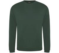Hombre Sudadera Cuello Redondo Liso Informal Jersey Ropa de Trabajo Camisa S-7XL