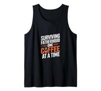 Hombre SURVIVING FATHERHOOD ONE COFFEE AT A TIME Camiseta sin Mangas