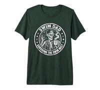 Hombre Swim Dad, Surviving The Swim Meet, Swim Dad Camiseta Premium