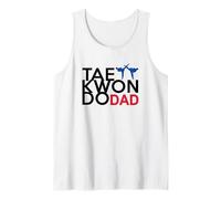 Hombre Taekwondo papá Padre deportivo de artes marciales Camiseta sin Mangas