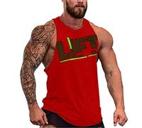 Hombre Tank Top Chalecos de Athletic sin Mangas Camisetas Elástica de Fitness sin Mangas Tank Top Sport Workout Fitness