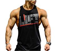 Hombre Tank Top Chalecos de Athletic sin Mangas Camisetas Elástica de Fitness sin Mangas Tank Top Sport Workout Fitness