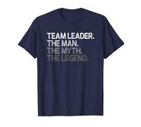Hombre Team Leader Man The Myth Legend Gift Camiseta