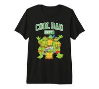 Hombre Teenage Mutant Ninja Turtles Father's Day Cool Dad Dept Camiseta Premium