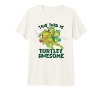 Hombre Teenage Mutant Ninja Turtles Father's Day Turtley Awesome Camiseta Premium