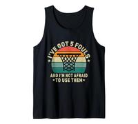 Hombre Tengo 5 Faltas y no tengo miedo de usarlas. Camiseta sin Mangas