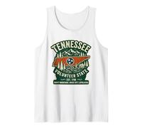 Hombre Tennessee Volunteer State Smoky Mountains, Appalachian Camiseta sin Mangas