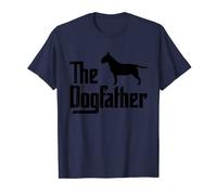 Hombre The Dog Father - Bull Terrier Dog Dad - El mejor papá de perros de todos los tiempos Camiseta