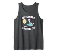Hombre The Pigeon Proud Dad of the Graduate Camiseta sin Mangas