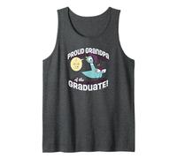 Hombre The Pigeon Proud Grandpa of the Graduate Camiseta sin Mangas