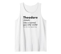 Hombre Theodore como un Chico Normal Solo Cool Legend King First Camiseta sin Mangas