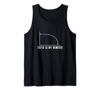 Hombre Theta es mi Némesis Funny Stock Market Trading A Day Trader Camiseta sin Mangas