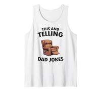 Hombre This and Telling Dad Jokes Sillón Hombre Humor Grandpa Camiseta sin Mangas