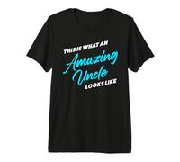 Hombre This is What an Amazing Uncle Looks Like - Funny Sarcastic Camiseta Premium