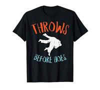 Hombre Throws Before Hoes Funny Jiu Jitsu Judo Martial Arts Gift Camiseta