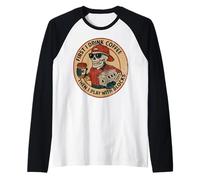 Hombre Todavía Juego con Bloques Motor Enginemen Funny Coffee Lover Camiseta Manga Raglan