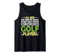 Hombre Todos los Hombres Son Creados Iguales, Pero Solo los Mejores se convierten en Golf Camiseta sin Mangas