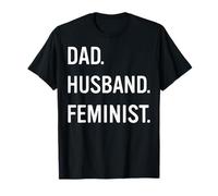 Hombre Trendy Apparel Women's History Month Dad Husband Feminist Camiseta