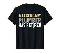 Hombre Un fontanero legendario se ha retirado divertido cita de fontanero jubilado Camiseta