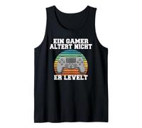 Hombre Un Gamer no envejece, Sube de Nivel Camiseta sin Mangas