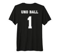 Hombre Uno Ball - Divertido sobreviviente de cáncer Testicular Camiseta Premium