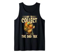 Hombre Vamos a cobrar el impuesto al Padre, Divertido carpincho, papá, Día del Padre Camiseta sin Mangas