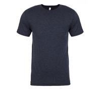 Hombre Verde Liso Rojo Azul Gris Negro Tri-Blend Next Level Crew Cuello Camiseta