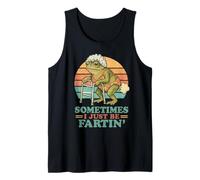 Hombre Viejo Mujer Cumpleaños Gag A Veces Solo Ser Farting Frog Camiseta sin Mangas