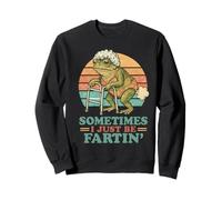 Hombre Viejo Mujer Cumpleaños Gag A Veces Solo Ser Farting Frog Sudadera
