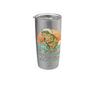 Hombre Viejo Mujer Cumpleaños Gag A veces Solo Ser Farting Frog Vaso térmico de acero inoxidable de doble pared