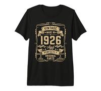 Hombre Vintage 1926 100yr 100th Birthday Gifts for Men 100 Year Old Camiseta Premium