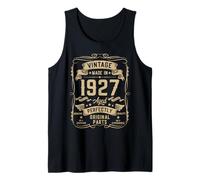 Hombre Vintage 1927 99yr 99th Birthday Gifts for Men 99 Years Old Camiseta sin Mangas