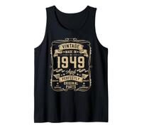 Hombre Vintage 1949 76yr 76th Birthday Gifts for Men 76 Years Old Camiseta sin Mangas