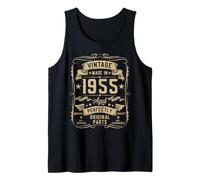 Hombre Vintage 1955 70 Years Old Gifts for Men 70yr 70th Birthday Camiseta sin Mangas