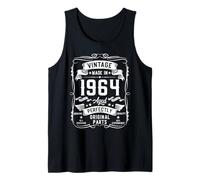 Hombre Vintage 1964 61yr 61st Birthday Gifts for Men 61 Years Old Camiseta sin Mangas