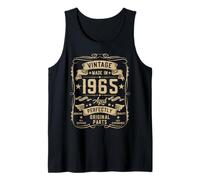 Hombre Vintage 1965 60 Years Old Gifts for Men 60yr 60th Birthday Camiseta sin Mangas