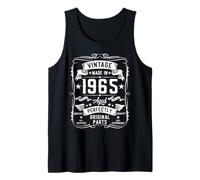 Hombre Vintage 1965 60 Years Old Gifts for Men 60yr 60th Birthday Camiseta sin Mangas