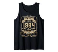 Hombre Vintage 1984 41yr 41st Birthday Gifts for Men 41 Years Old Camiseta sin Mangas