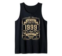Hombre Vintage 1999 27yr 27th Birthday Gifts for Men 27 Years Old Camiseta sin Mangas