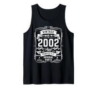 Hombre Vintage 2002 23yr 23rd Birthday Gifts for Men 23 Years Old Camiseta sin Mangas