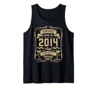 Hombre Vintage 2014 12yr 12th Birthday Gifts Boys Girls 12 Year Old Camiseta sin Mangas