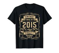 Hombre Vintage 2015 11yr 11th Birthday Gifts Boys Girls 11 Year Old Camiseta gráfica económica
