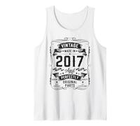 Hombre Vintage 2017 9yr 9th Birthday Gifts Boys Girls 9 Year Old Camiseta sin Mangas