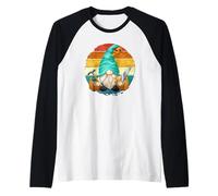 Hombre Woodworker Graphic Retro Woodworking GNOME For Carpenters Camiseta Manga Raglan