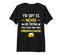 Hombre Yo Soy el Novio. Despedida de Soltero para el Novio Camiseta Premium