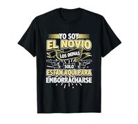 Hombre Yo soy el novio El salón de demas está aquí para tambalear Camiseta