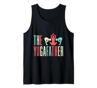 Hombre Yoga The Yogafather Yoga Divertido Camiseta sin Mangas