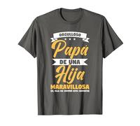 HombreCita Divertida De La Hija Encantadora para Un Padre Camiseta, Hombre, Asfalto, L