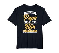 HombreCita Divertida De La Hija Encantadora para Un Padre Camiseta, Hombre Tallas Grandes, Negro, 5X Alto