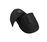 Hombrera de esponja 1 par de hombreras esponja fáciles usar, almohadilla potenciadora hombros, ensanchamiento, espuma ligera, unisex, autoadhesiva, for traje(Black)